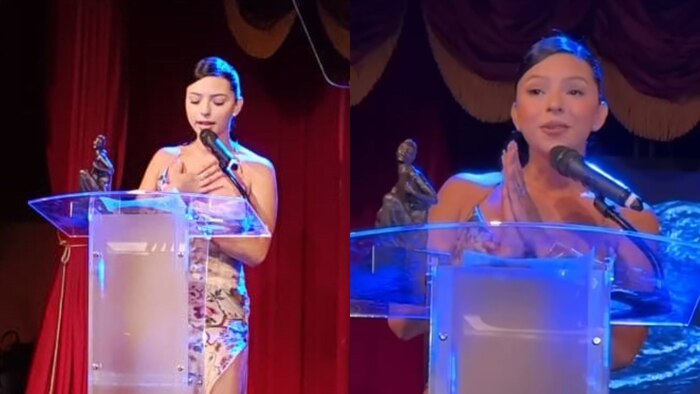 Ángela Aguilar comparte su miedo y gratitud en La Musa Awards 2025 tras recibir homenaje