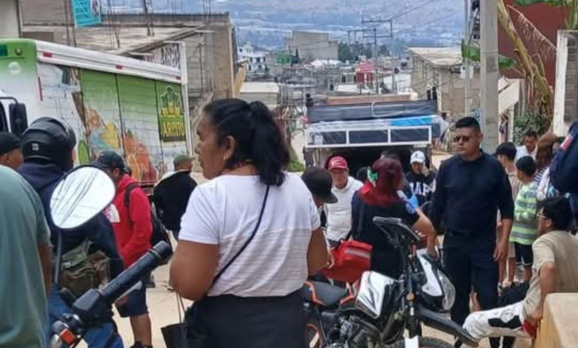 Abonado baleado en Ixtapaluca durante intento de robo en plena vía pública