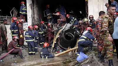 Accidente aéreo en escuela de Bangladesh deja 19 muertos y múltiples heridos