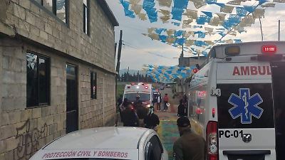 Accidente con pirotecnia en fiesta patronal de Tenango del Aire deja 12 lesionados