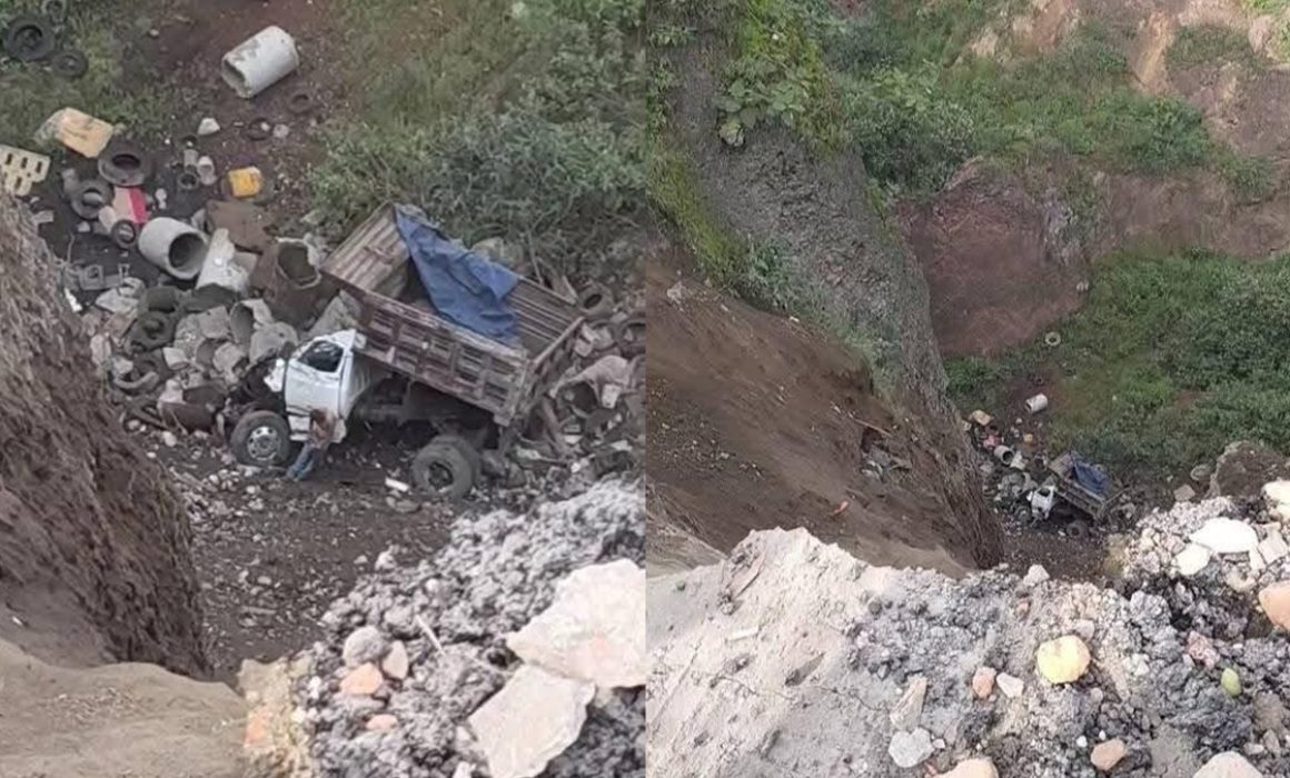 Accidente en Lomas de San Sebastián en La Paz genera sospechas de rellenos ilegales y riesgos ambientales