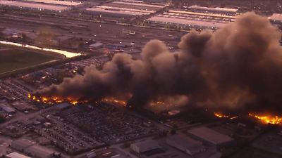 Accidente en Louisville: Avión de UPS se estrella cerca del aeropuerto y deja heridos