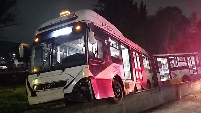 Accidente en Mexibús sobre la autopista México-Pachuca deja seis lesionados y causa suspensión parcial del servicio