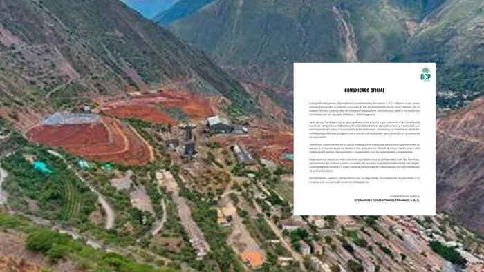 Accidente en Mina Cobriza en Huancavelica deja dos muertos y un herido grave