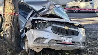 Accidente en carretera Texcoco-Lechería deja un muerto y genera investigación por causa aún desconocida