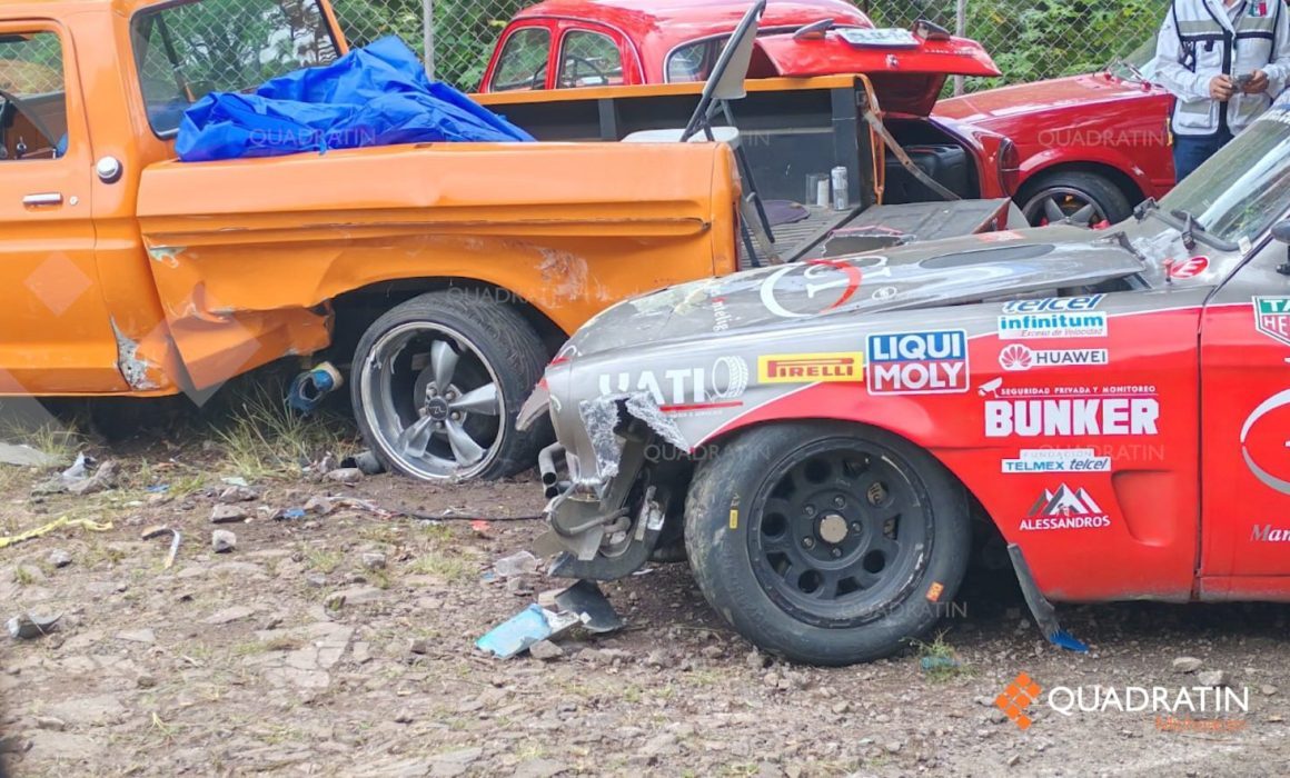 Accidente en la Carrera Panamericana en Morelia deja 5 lesionados, uno en estado crítico
