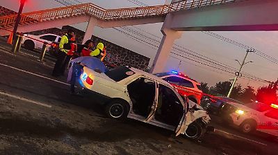Accidente en la México-Pachuca deja un muerto y cuatro heridos frente a la UT Tecámac