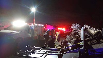 Accidente en la carretera Texcoco-Calpulalpan deja un muerto y congestión vial