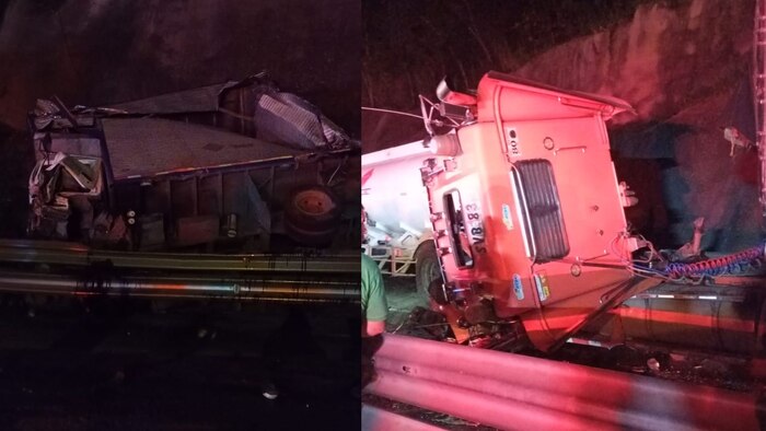 Accidente múltiple en el Alto de La Línea provoca destrucción de vehículos y cierre total de la vía entre Calarcá y Cajamarca