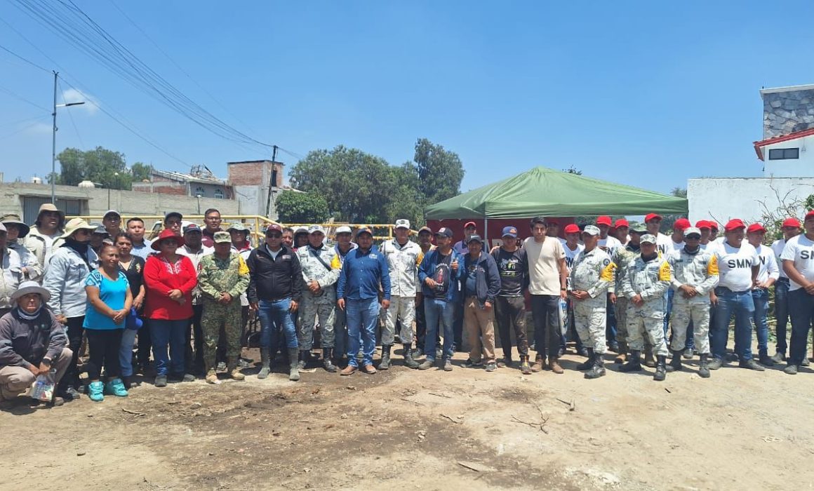 Acciones conjuntas protegen tierras agrícolas en Edomex mediante limpieza en Río Papalotla