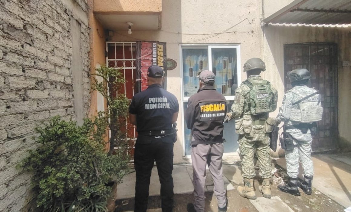 Acolman asegura 15 inmuebles vinculados con delitos de despojo en operativo conjunto