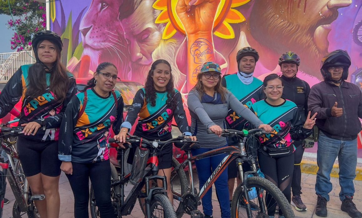 Acolman impulsa cultura y turismo a través de una vibrante rodada ciclista