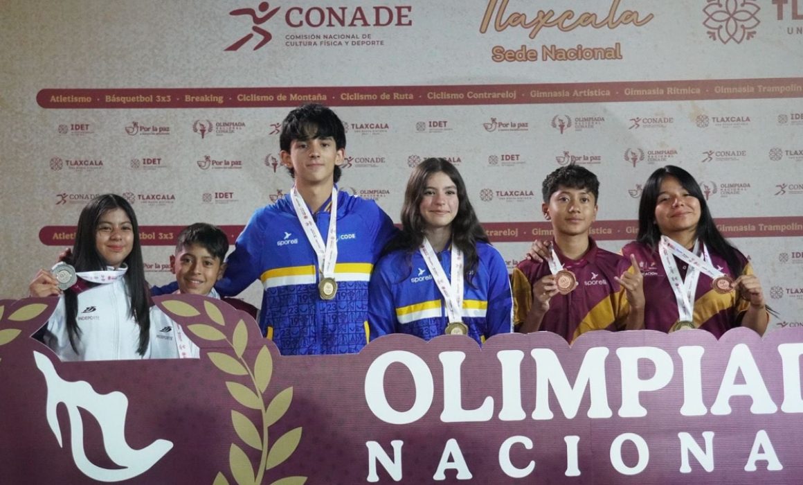 Acumula Edomex 5 medallas en Olimpiadas Nacionales