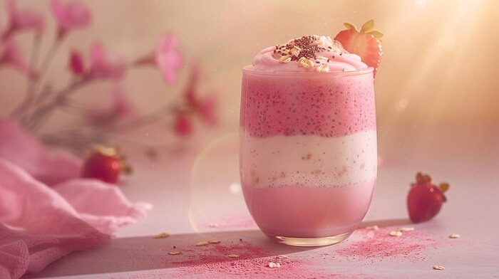 Agua de chía, fresa y avena: bebida casera efectiva para apoyar la pérdida de peso en México