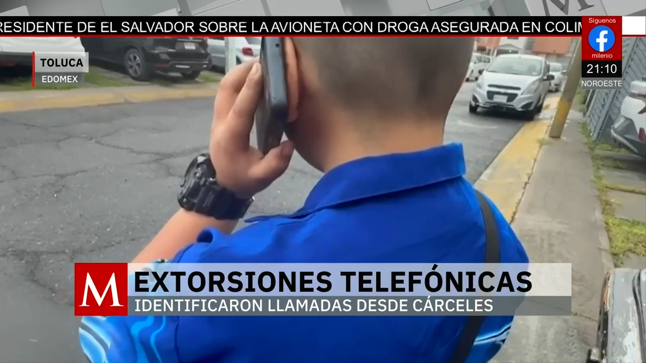 Alcalde de Toluca denuncia que la mayoría de extorsiones telefónicas provienen de reclusorios