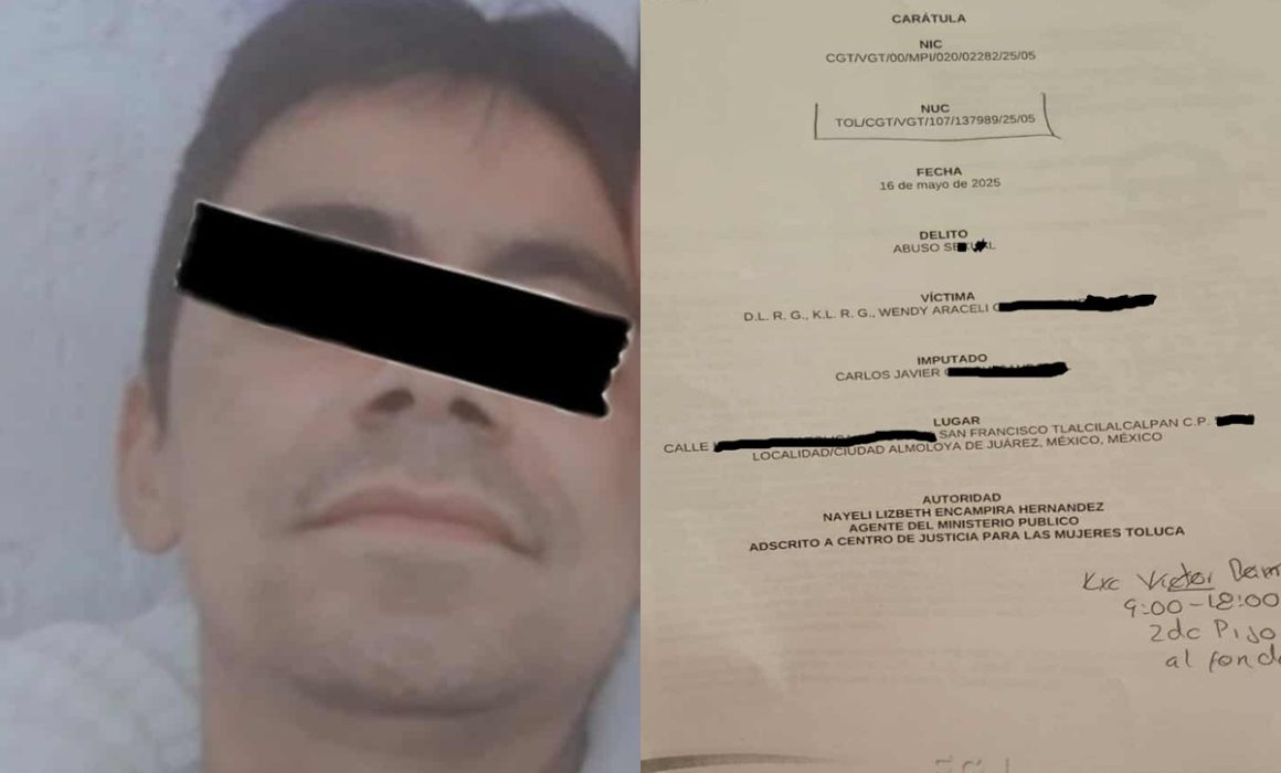 Alerta en Almoloya de Juárez por presunto abusador sexual que aún permanece en libertad