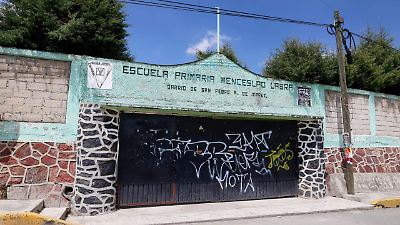 Alerta en Almoloya por riesgo de colapso de barda en escuela tras lluvias