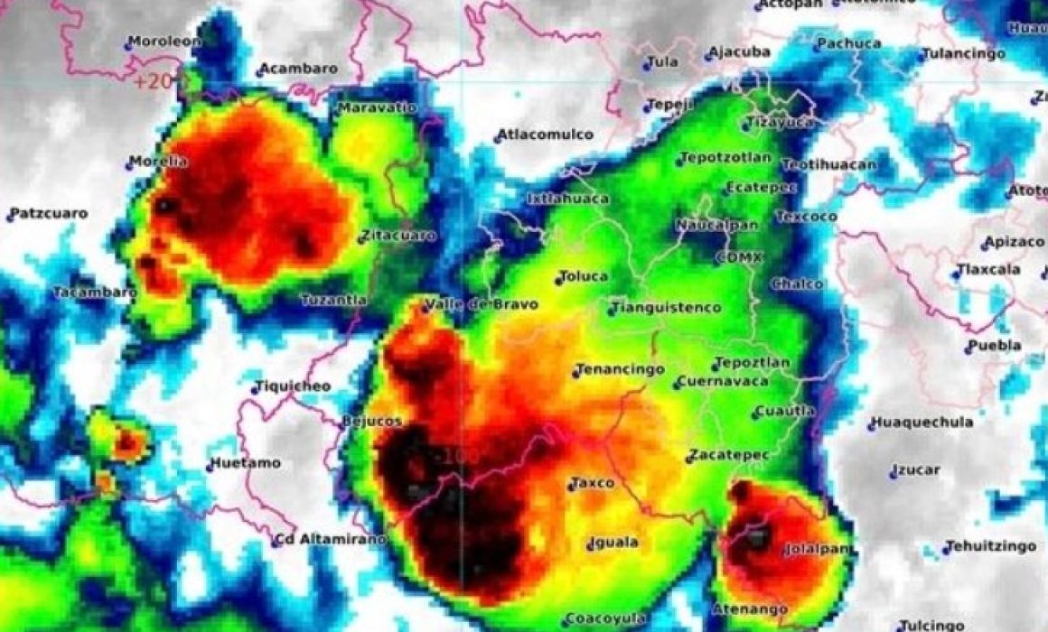 Alertan lluvias intensas en el Valle de México y posibles inundaciones en municipios clave