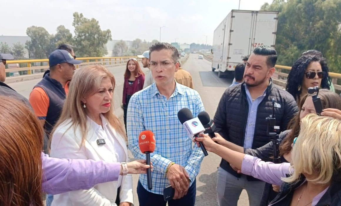 Alertan por riesgo en puente Madero de Cuautitlán México y ordenan su cierre definitivo