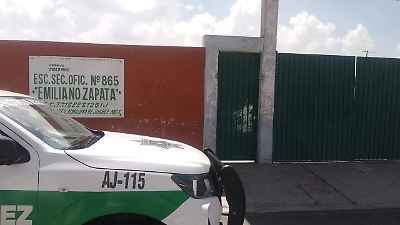 Almoloya de Juárez Implementa Operativo de Seguridad en Escuelas durante Vacaciones Escolares