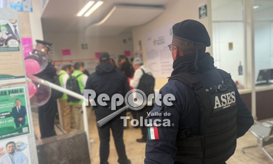 Amenaza de bomba genera evacuación en oficina del IMSS en Toluca, pero no se encuentran explosivos