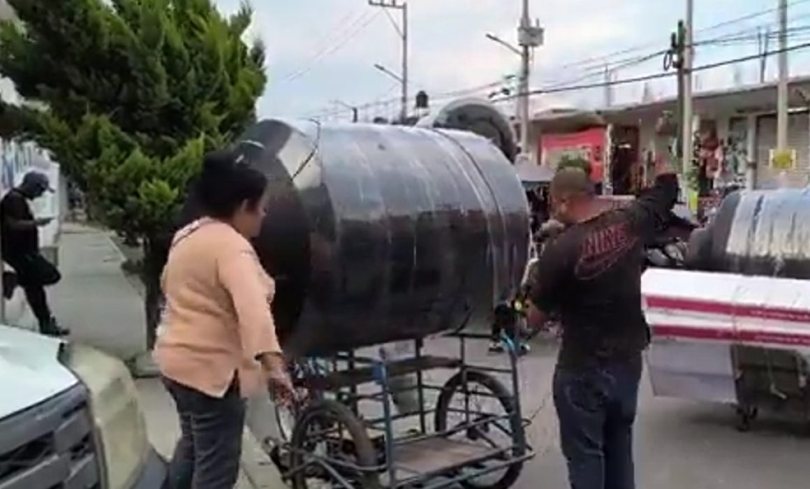 Antorcha Popular en Chimalhuacán toma medidas ante la crisis hídrica y condena la inacción del gobierno local