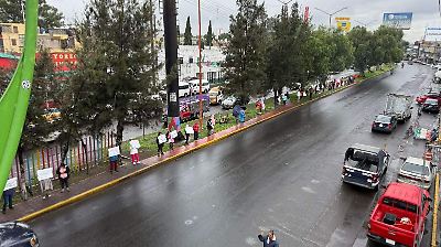 Antorchistas realizan movilizaciones pacíficas en Ixtapaluca y La Paz para exigir atención a demandas sociales