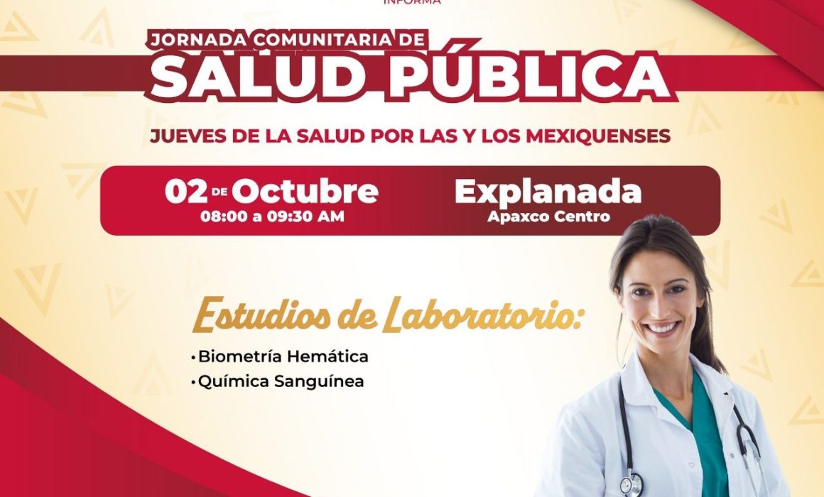 Apaxco ofrece Jornada de Salud Gratuita para Mejorar el Bienestar Comunitario