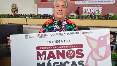 Apoyo de 3,600 pesos a artesanos mexiquenses para fortalecer sus tradiciones