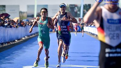 Aram Peñaflor el mejor mexicano la Serie Mundial de Triatlón