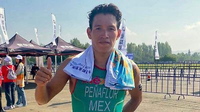 Aram Peñaflor, la promesa toluqueña que representará a México en el Mundial de Triatlón en Australia