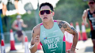Aram Peñaflor quiere brillar en el Panamericano de Triatlón