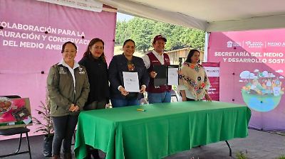 Arranca la restauración ecológica en Edomex con donación de 480 mil plantas