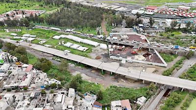 Arrancan obras en puentes Alameda Oriente de Nezahualcóyotl para reactivar conexión con la CDMX