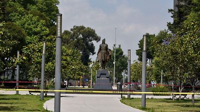 Arriban trabajos de renovación en la Alameda Central Parque Cuauhtémoc de Toluca