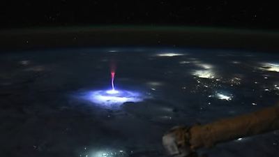 Astronauta de la NASA captura misterioso chorro gigante sobre México y Estados Unidos