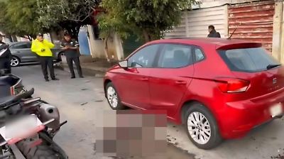 Ataque a balazos en Nezahualcóyotl deja un hombre y una mujer heridos dentro de un auto