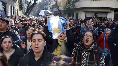 Ataque a canales de televisión en Argentina tras condena contra Cristina Fernández