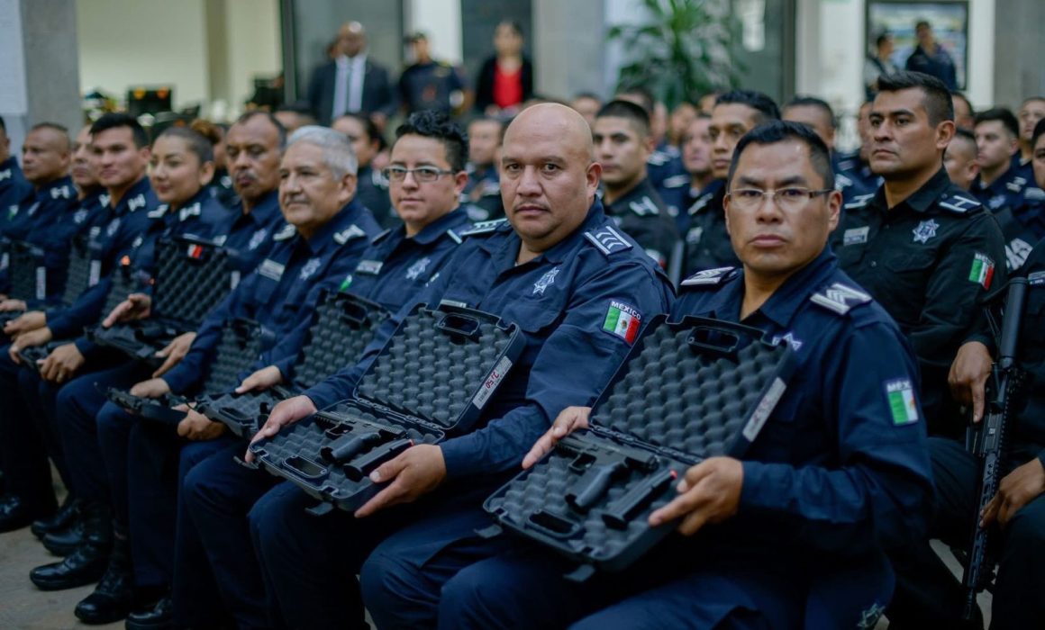 Atizapán refuerza la seguridad con nuevo equipamiento táctico para policías