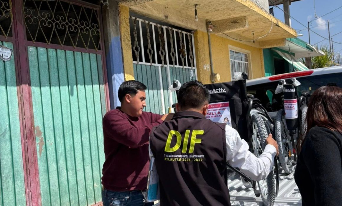 Atlautla fortalece la movilidad y esperanza con entrega de apoyos funcionales