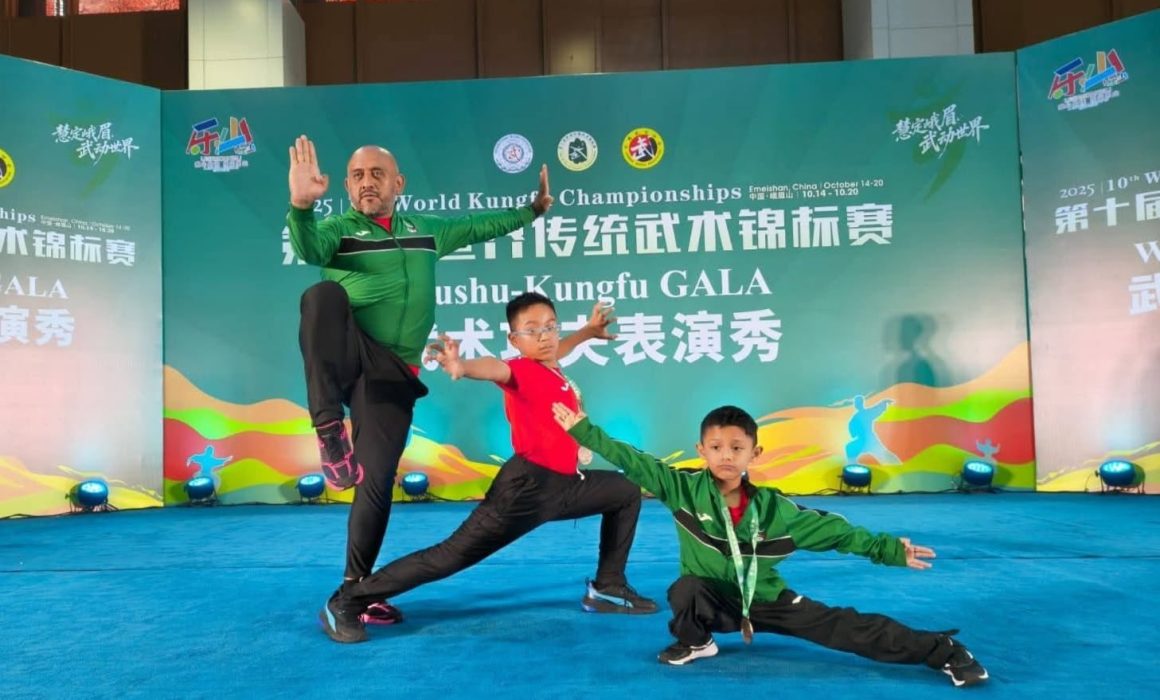 Atletas de Chimalhuacán conquistan medallas de bronce en el Mundial de Kung Fu en China