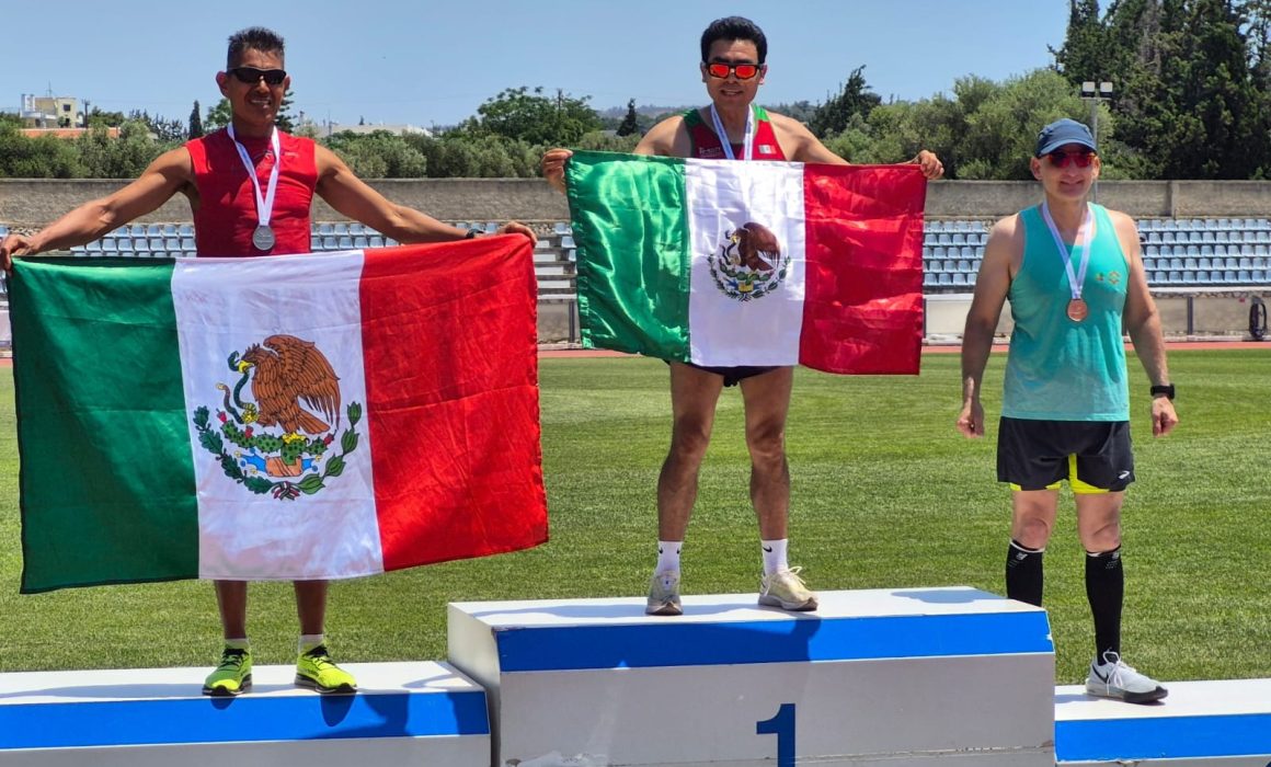Atletas mexiquenses conquistan 10 medallas en los Juegos Mundiales de Trabajadores en Grecia