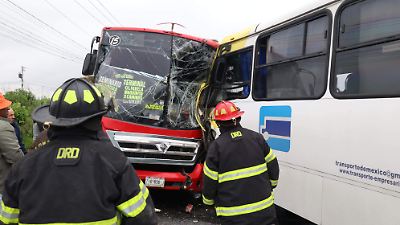 Aumentan los accidentes en transporte público en Toluca y el municipio intensificará operativos de seguridad
