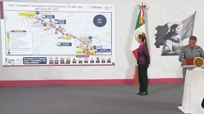 Autoridades cierran 15 accesos irregulares en la autopista México-Querétaro para reducir el robo de carga