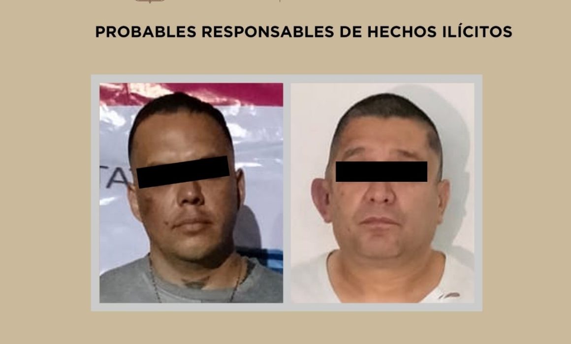 Autoridades de Ecatepec arrestan a dos presuntos narcomenudistas y aseguran conigrecursos ilícitos