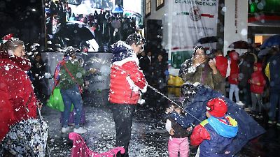 Autoridades de Toluca prohíben espumas en festejos del 15 y 16 de septiembre para preservar el orden