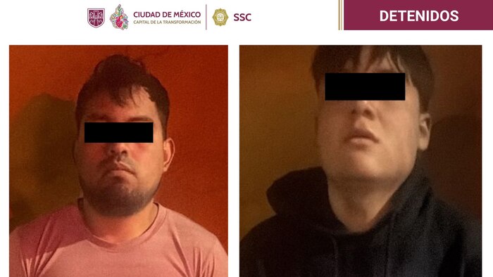 Autoridades detienen a dos miembros de la Anti Unión de Tepito con 10 kilos de marihuana y cristal en la CDMX