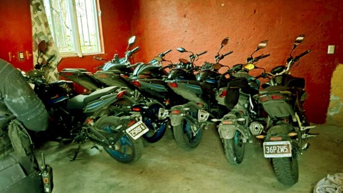 Autoridades en Morelos recuperan motocicletas robadas en operativo conjunto en Emiliano Zapata