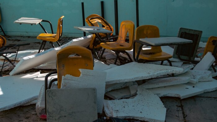 Autoridades en Veracruz suspenden clases en 43 municipios por fuertes lluvias y daños lingeringados