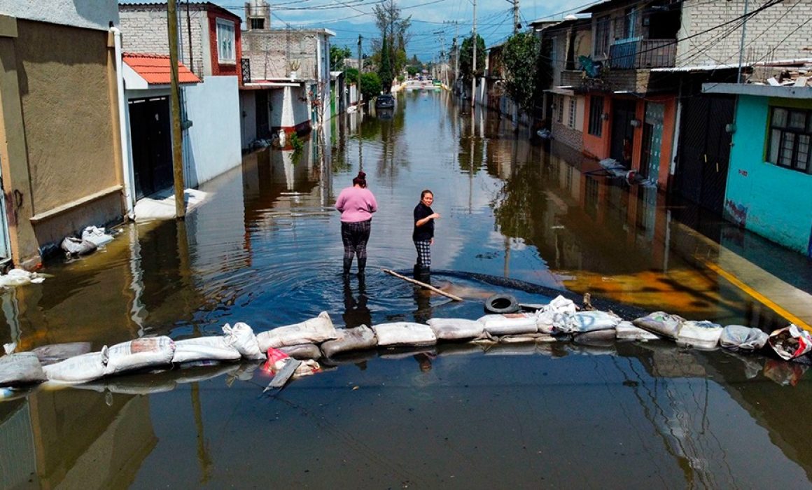 Autoridades inician trabajos para reducir riesgo de inundaciones en Chalco y Los Reyes